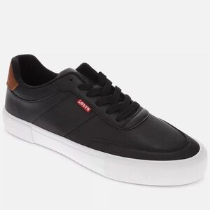 Levi's Men's Black and White Sneakers